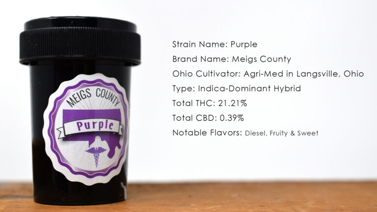 Purple Strain Bottle